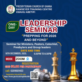 ONE-DAY LEADERSHIP SEMINAR